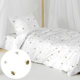 Dynebetrk st HappyFriday Mini Honey Multifarvet Seng 80 2 Dele #11