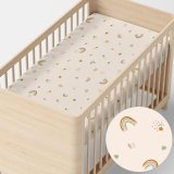 bundplastik HappyFriday Iris Beige Multifarvet 70 x 140 x 14 cm #2