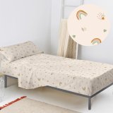 Sengetj st HappyFriday HF Mini Iris Multifarvet Seng 105 2 Dele #3