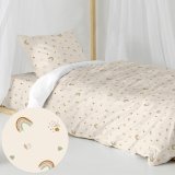 Dynebetrk st HappyFriday Mini Iris Multifarvet Seng 80 2 Dele #11