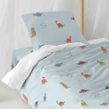 Dynebetrk st HappyFriday Mini dinosaur Multifarvet Seng 80 2 Dele #11