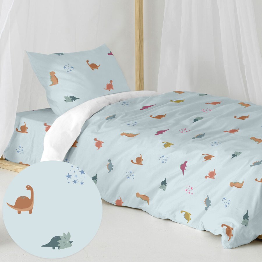 Dynebetrk st HappyFriday Mini dinosaur Multifarvet Seng 80 2 Dele #16