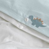 Dynebetrk st HappyFriday Mini dinosaur Multifarvet Seng 80 2 Dele #26