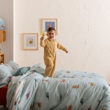 Dynebetrk st HappyFriday Mini dinosaur Multifarvet Seng 80/90 2 Dele #4