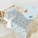 Dynebetrk st HappyFriday Mini dinosaur Multifarvet Vugge til baby 2 Dele #16