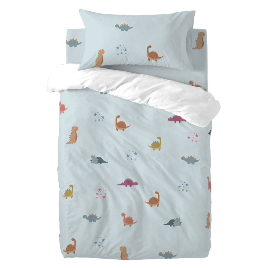 Dynebetrk st HappyFriday Mini dinosaur Multifarvet Vugge til baby 2 Dele #1
