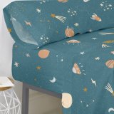 bundplastik HappyFriday Mini universe Multifarvet 90 x 200 x 32 cm #4