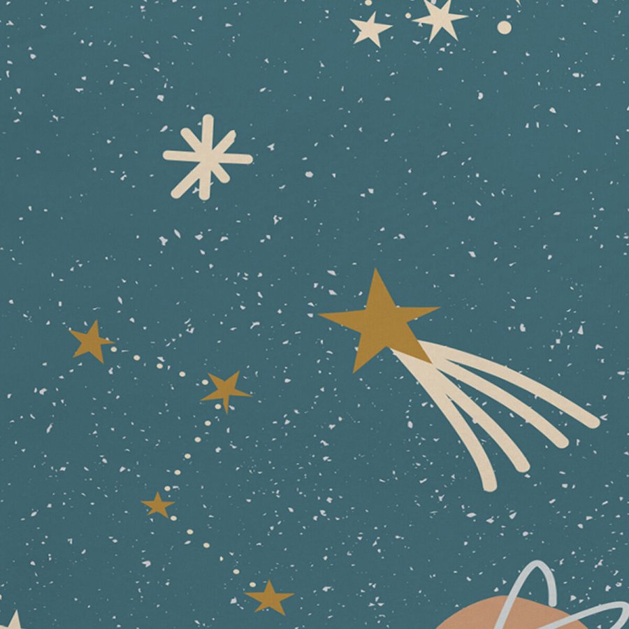 Pudebetrk HappyFriday Mini Universe Multifarvet 50 x 75 cm #3