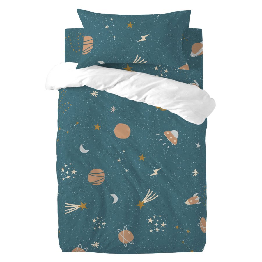 Dynebetrk st HappyFriday Mini universe Multifarvet Vugge til baby 2 Dele #1