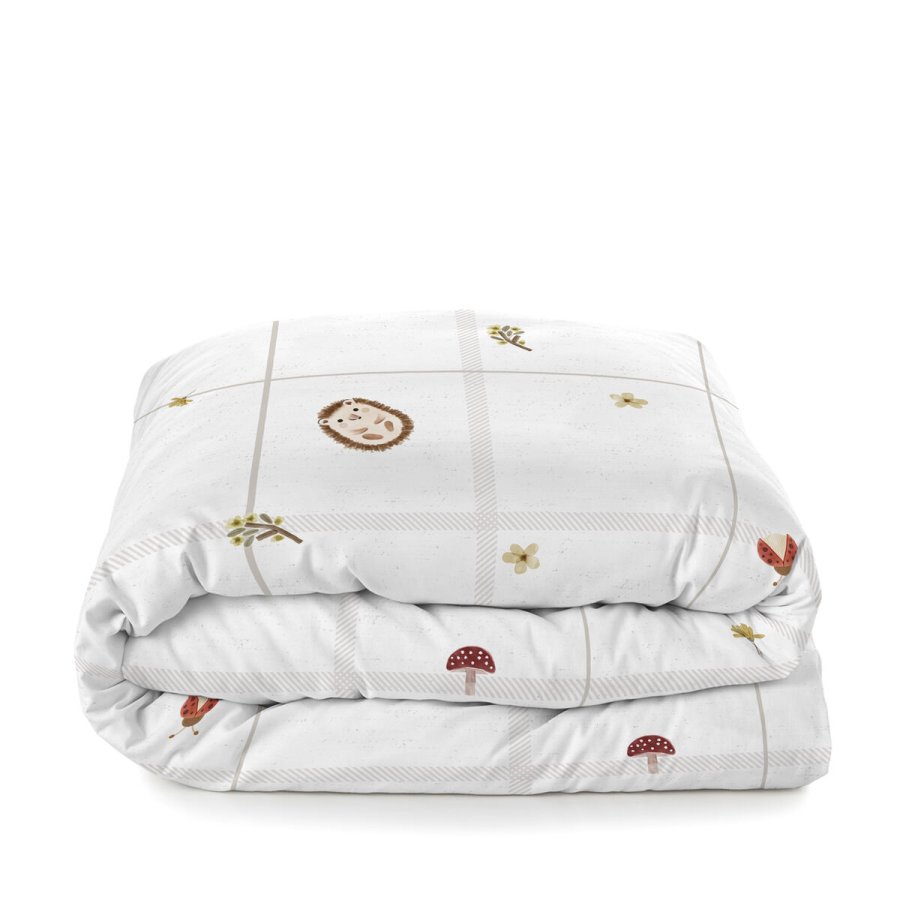 Dynebetrk st HappyFriday Mini Woods animals Multifarvet Vugge til baby 2 Dele #16