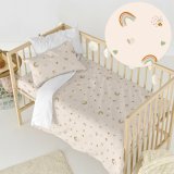 Dynebetrk st HappyFriday HAPPYFRIDAY MINI Multifarvet Vugge til baby 28 x 2 x 38 cm #6