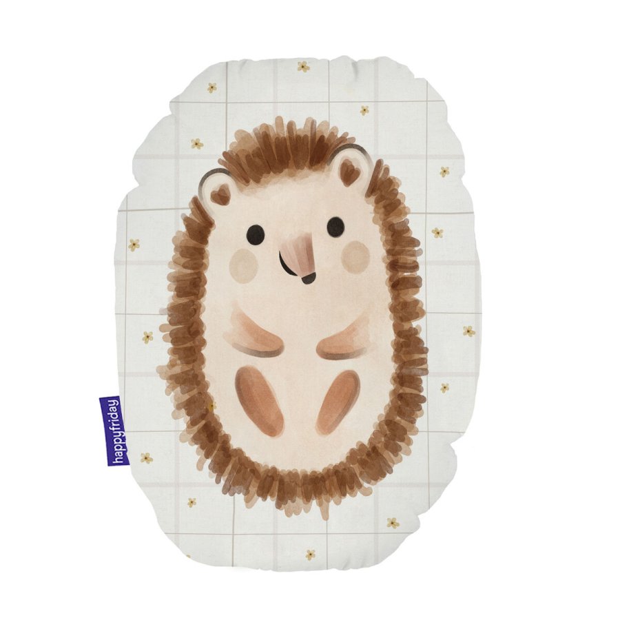 Pude HappyFriday HF Mini Multifarvet Pindsvin 40 x 30 cm #1