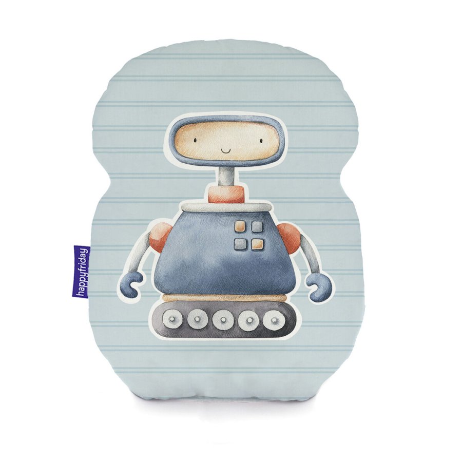 Pude HappyFriday HF Mini Multifarvet Robot 40 x 30 cm #1