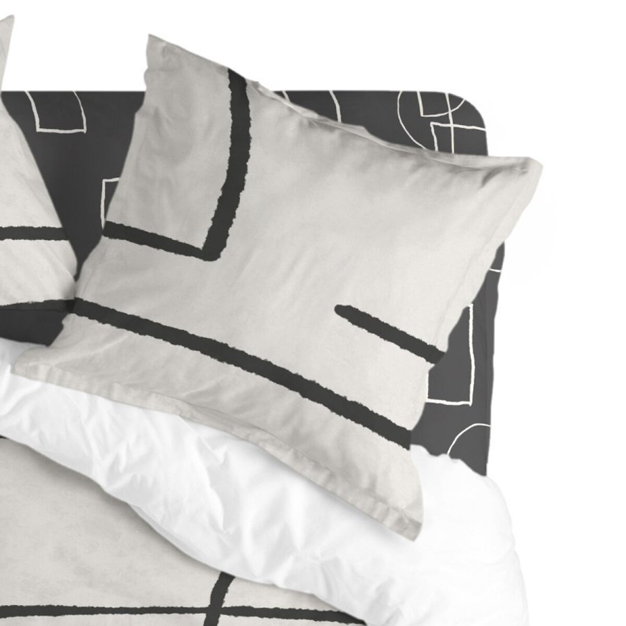 Pudebetrk HappyFriday Blanc Serenity Multifarvet 60 x 60 cm #4