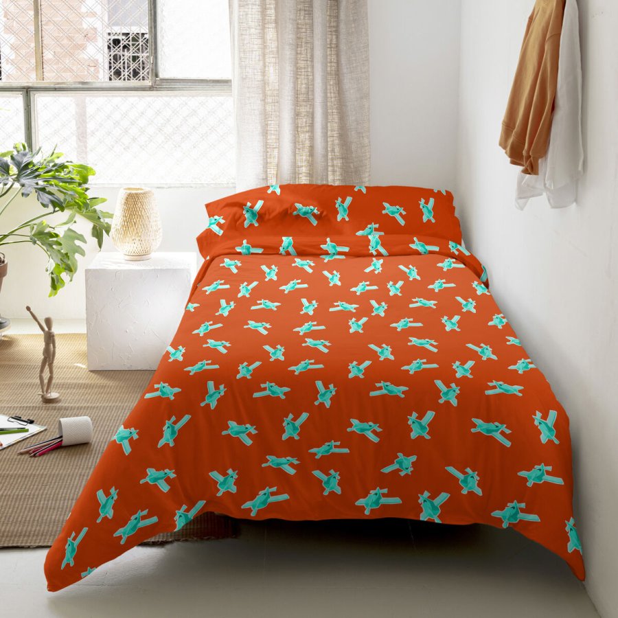 Dynebetrk st HappyFriday Le Petit Prince Multifarvet Seng 80/90 2 Dele #6