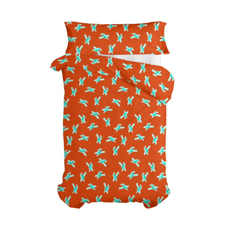 Dynebetrk st HappyFriday Le Petit Prince Multifarvet Seng 80/90 2 Dele #1