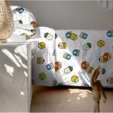 Dynebetrk st HappyFriday Le Petit Prince Son Avion Multifarvet Seng 80/90 2 Dele #11