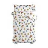Dynebetrk st HappyFriday Le Petit Prince Son Avion Multifarvet Seng 80/90 2 Dele #1