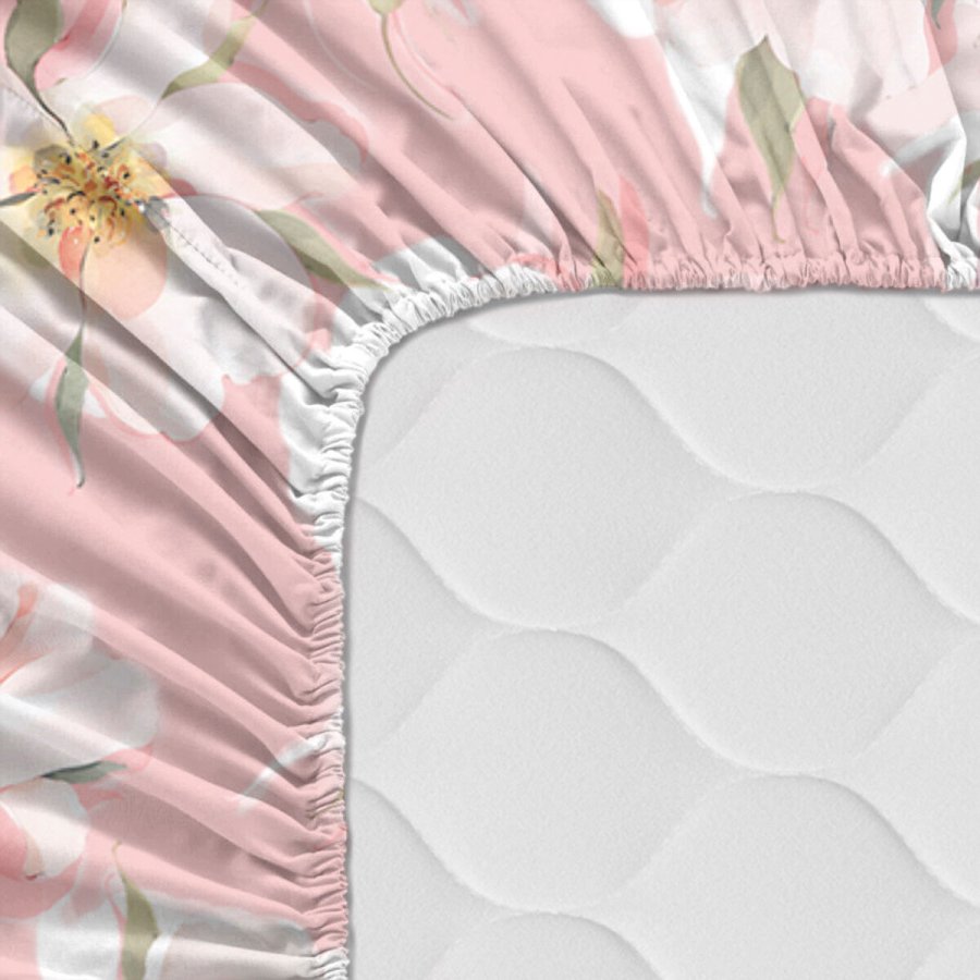 Monteret bundark HappyFriday Spring blossom Multifarvet 180 x 200 x 32 cm #3