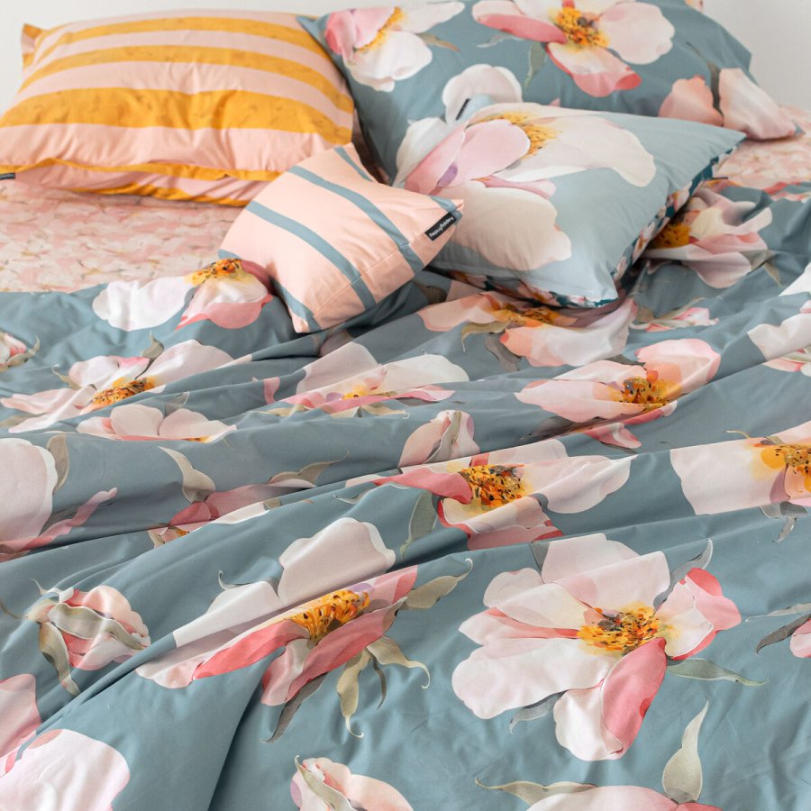 Nordisk cover HappyFriday Spring Blossom Multifarvet 240 x 220 cm #4