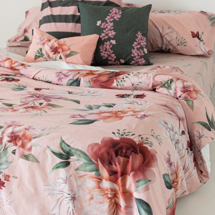 Nordisk cover HappyFriday Summer Floral Multifarvet 155 x 220 cm #4