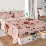 Toplagen HappyFriday Summer floral Multifarvet 240 x 270 cm #2