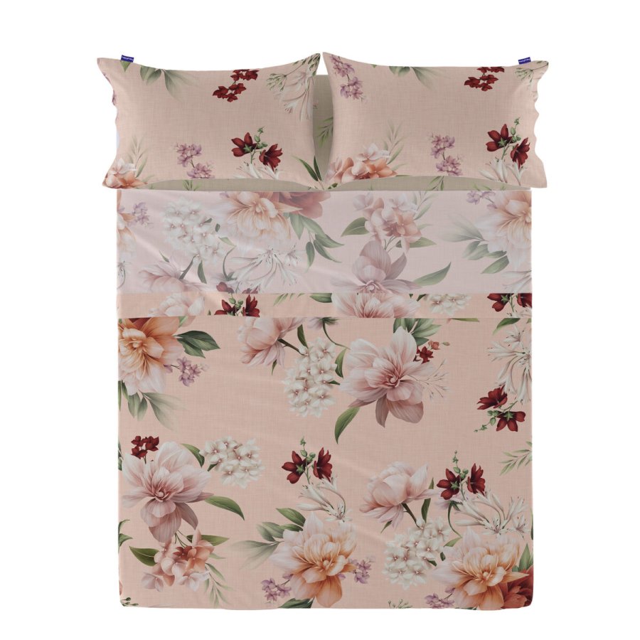 Toplagen HappyFriday Summer floral Multifarvet 240 x 270 cm #1