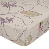 bundplastik HappyFriday White peonies Multifarvet 160 x 200 x 32 cm #1