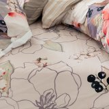 bundplastik HappyFriday White peonies Multifarvet 160 x 200 x 32 cm #2
