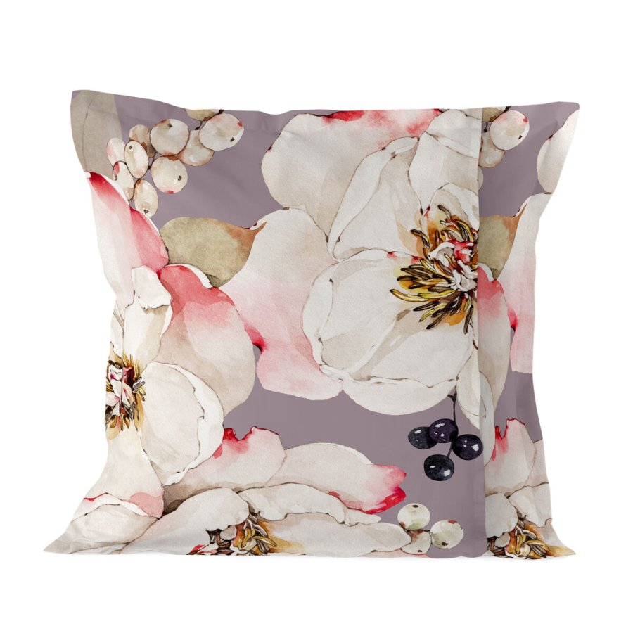 Pudebetrk HappyFriday White Peonies Multifarvet 60 x 60 cm #2