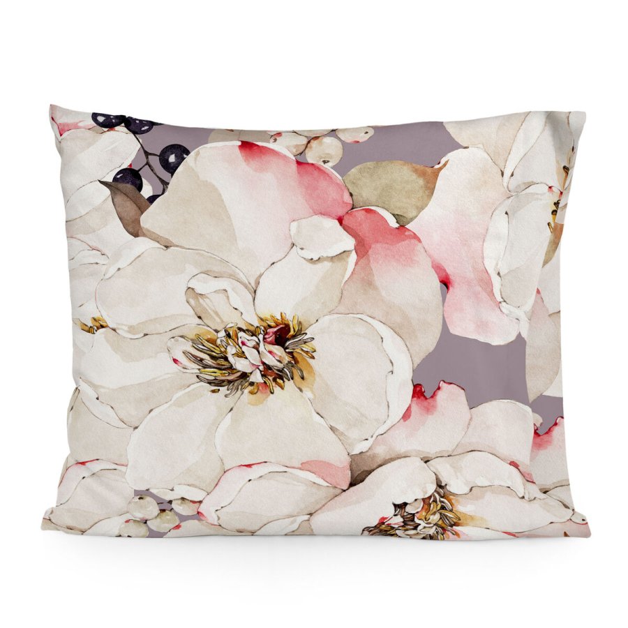 Pudebetrk HappyFriday White Peonies Multifarvet 60 x 70 cm #1