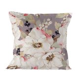 Pudebetrk HappyFriday White Peonies Multifarvet 80 x 80 cm #1