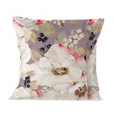 Pudebetrk HappyFriday White Peonies Multifarvet 80 x 80 cm #2