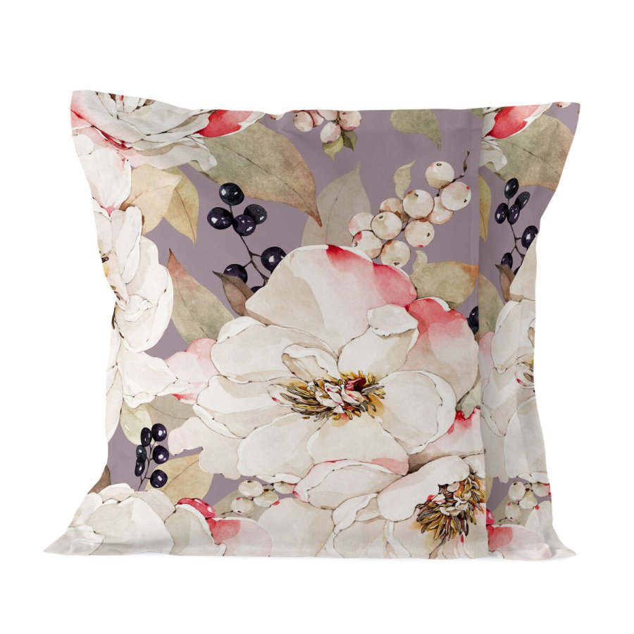 Pudebetrk HappyFriday White Peonies Multifarvet 80 x 80 cm #2
