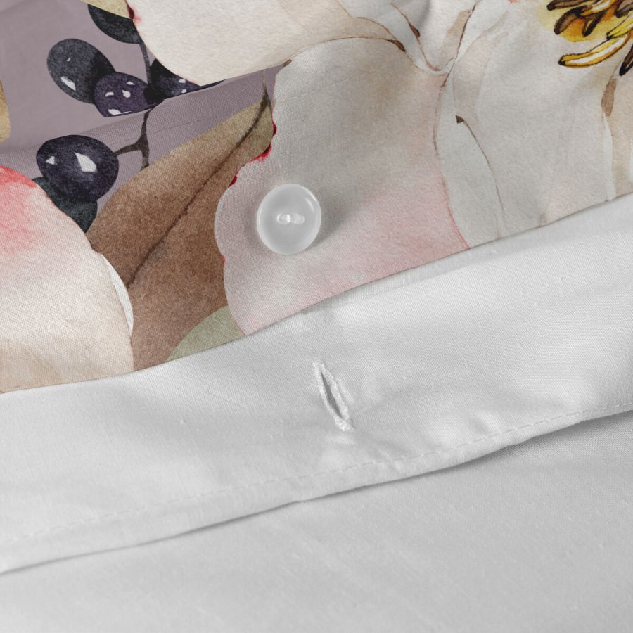 Nordisk cover HappyFriday White Peonies Multifarvet 140 x 200 cm #6