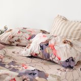 Nordisk cover HappyFriday White Peonies Multifarvet 155 x 220 cm #6