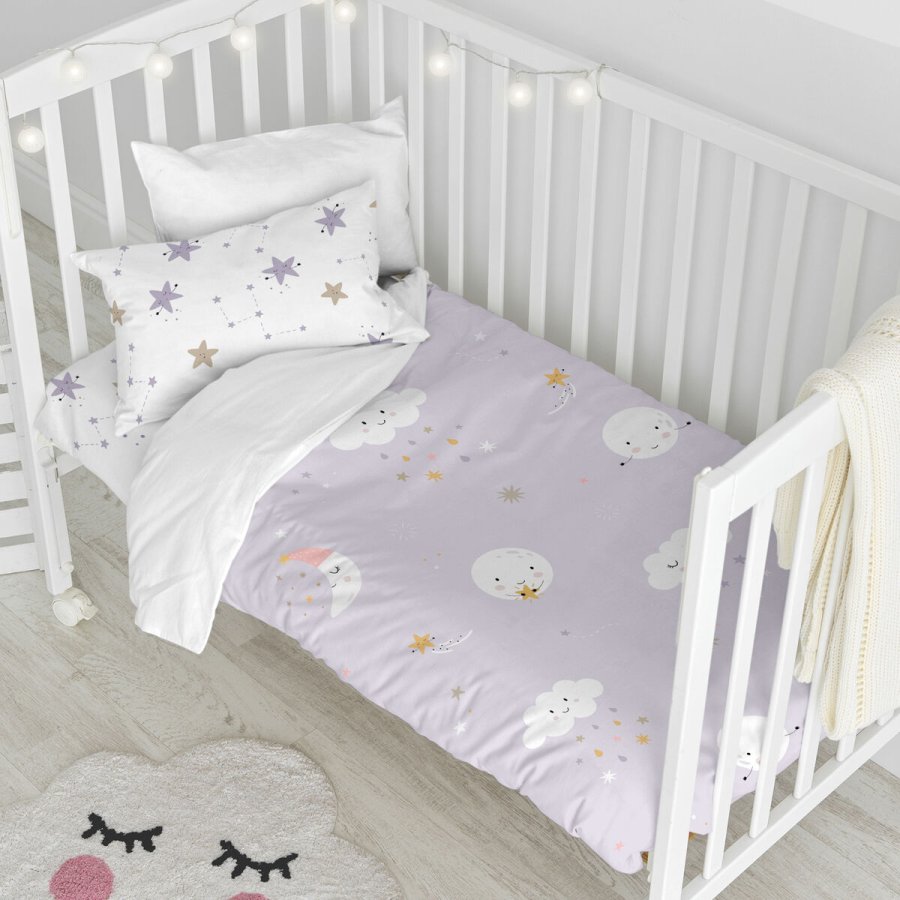 Dynebetrk st HappyFriday Moshi Moshi Moons Multifarvet Vugge til baby 2 Dele #21