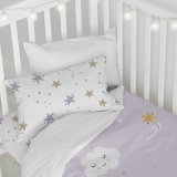 Dynebetrk st HappyFriday Moshi Moshi Moons Multifarvet Vugge til baby 2 Dele #26