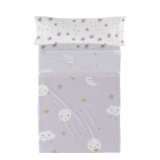 Sengetj st HappyFriday Moshi Moshi Moons Multifarvet Seng 80/90 2 Dele #1