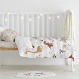 Dynebetrk st HappyFriday Moshi Moshi Dino Family Multifarvet Vugge til baby 2 Dele #16