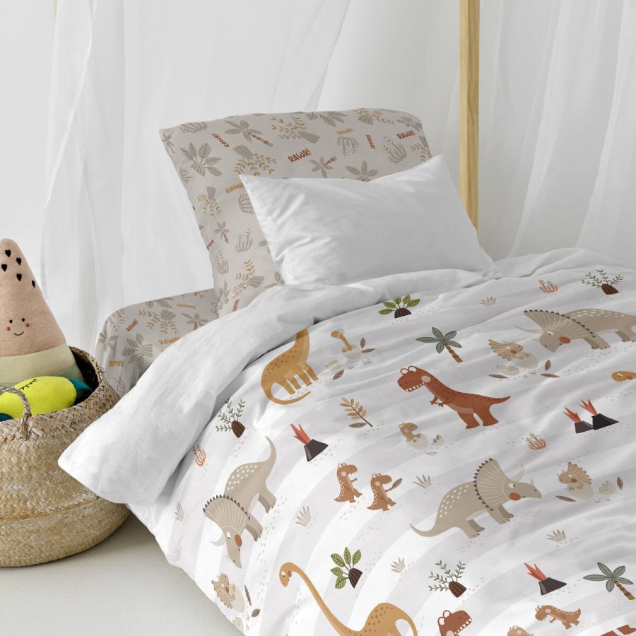 Dynebetrk st HappyFriday Moshi Moshi Dino Family Multifarvet Seng 80 2 Dele #11