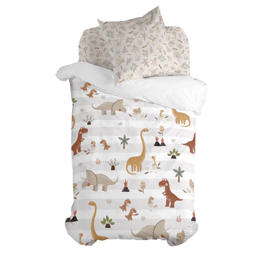 Dynebetrk st HappyFriday Moshi Moshi Dino Family Multifarvet Seng 80 2 Dele #1