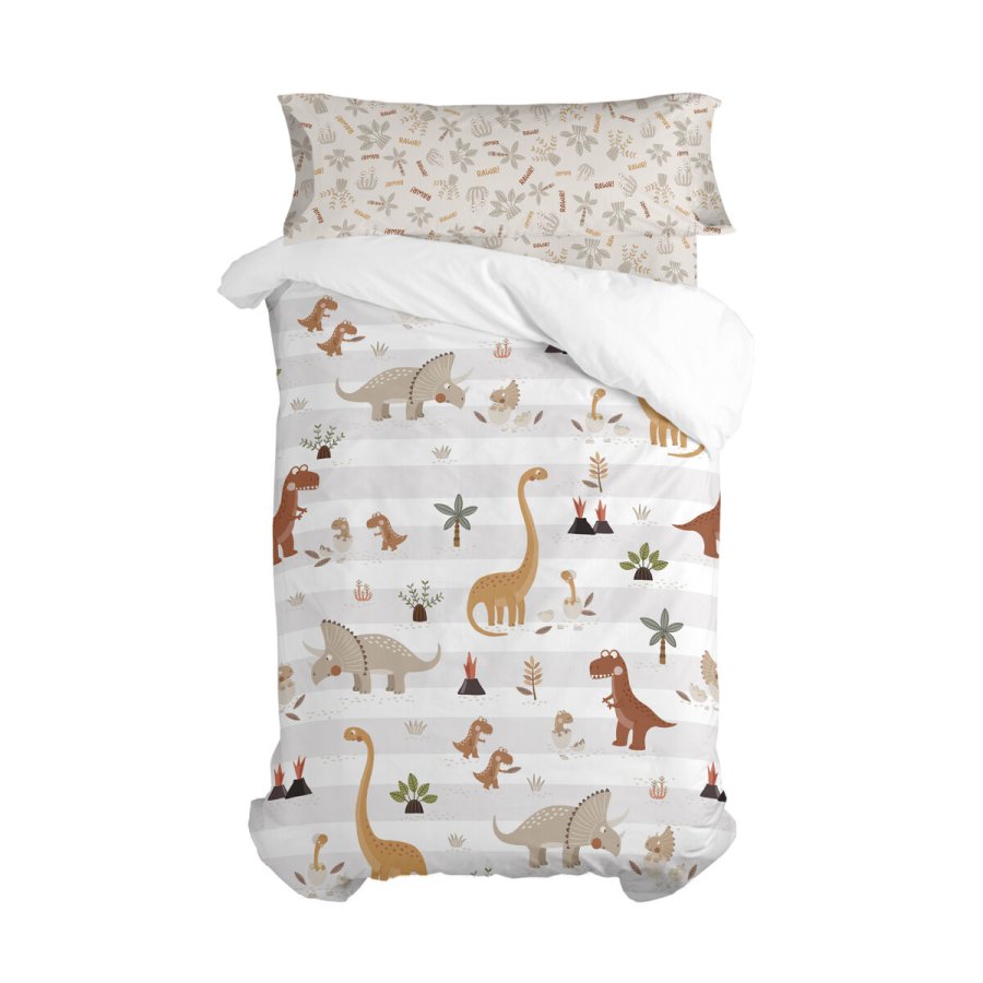 Dynebetrk st HappyFriday Moshi Moshi Dino Family Multifarvet 2 Dele #1