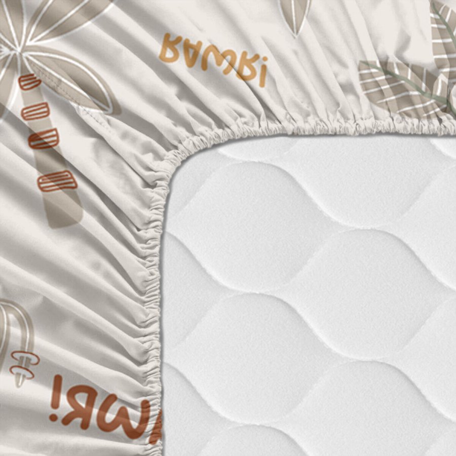 bundplastik HappyFriday MOSHI MOSHI Gr Multifarvet 70 x 140 x 14 cm #4