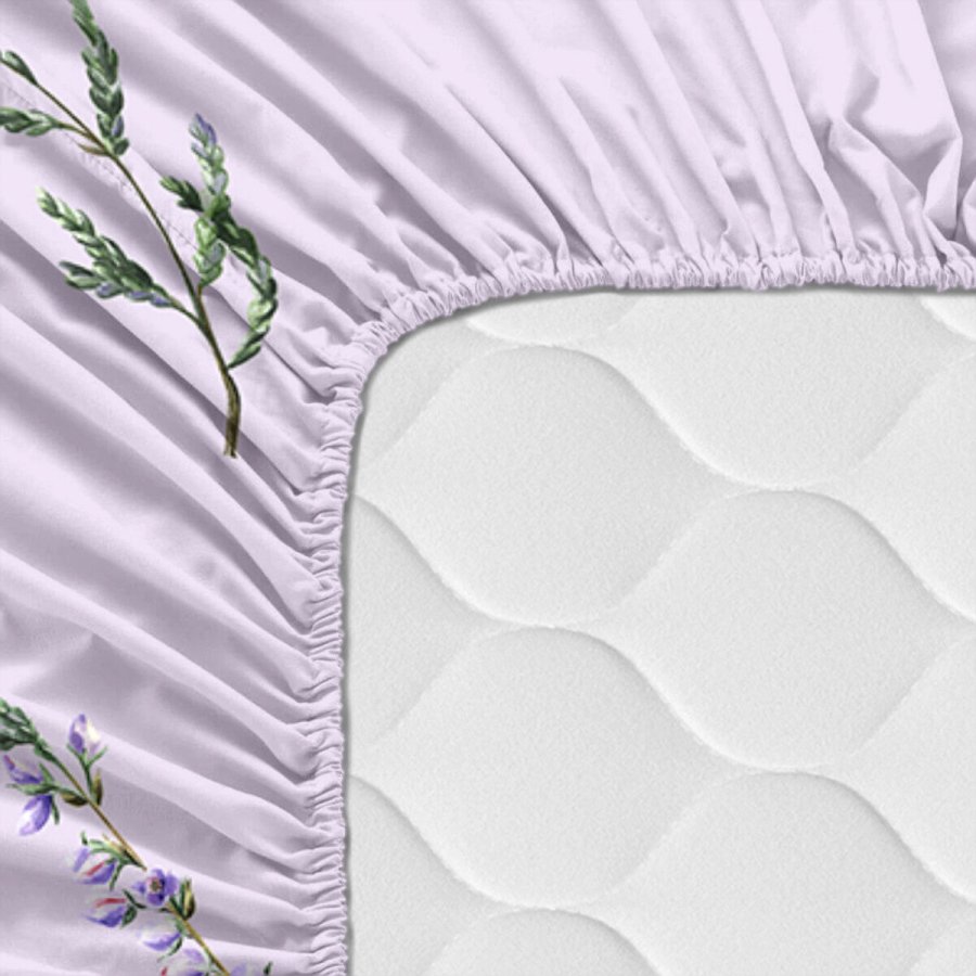 bundplastik HappyFriday Lavanda Multifarvet 160 x 200 x 32 cm #2