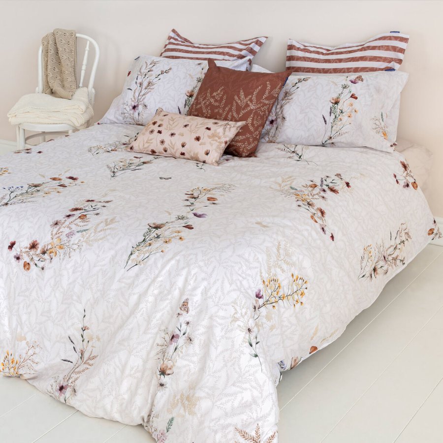 Nordisk cover HappyFriday Wild flowers Multifarvet 155 x 220 cm #2