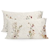 Pudebetrk HappyFriday Wild flowers Multifarvet 50 x 75 cm (2 enheder) #1