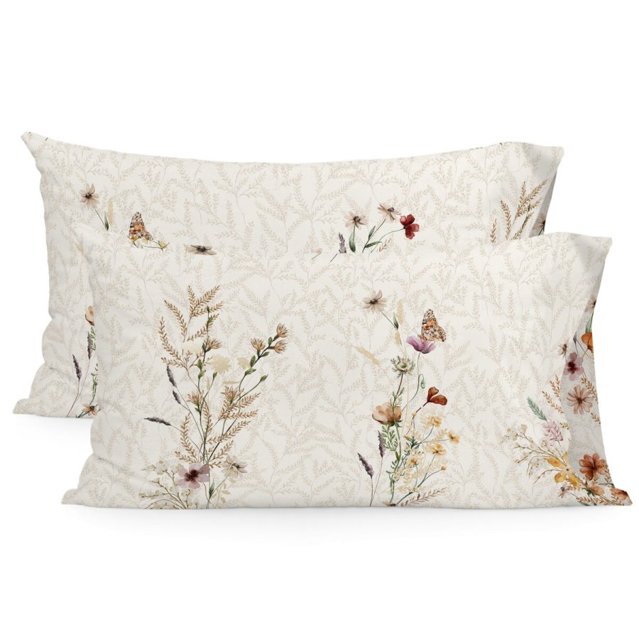 Pudebetrk HappyFriday Wild flowers Multifarvet 50 x 75 cm (2 enheder) #1