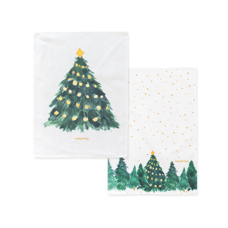 Karklud HappyFriday XMAS Multifarvet 70 x 50 cm 15 x 1 x 38 cm (2 Dele) #1