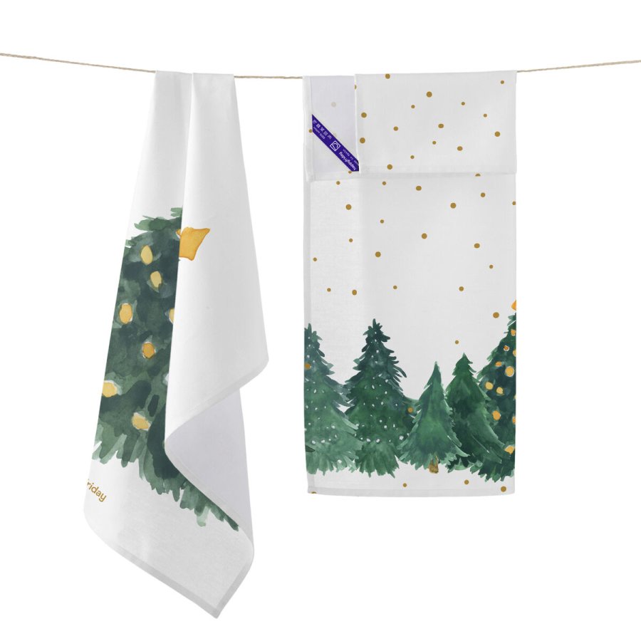 Karklud HappyFriday XMAS Multifarvet 70 x 50 cm 15 x 1 x 38 cm (2 Dele) #16